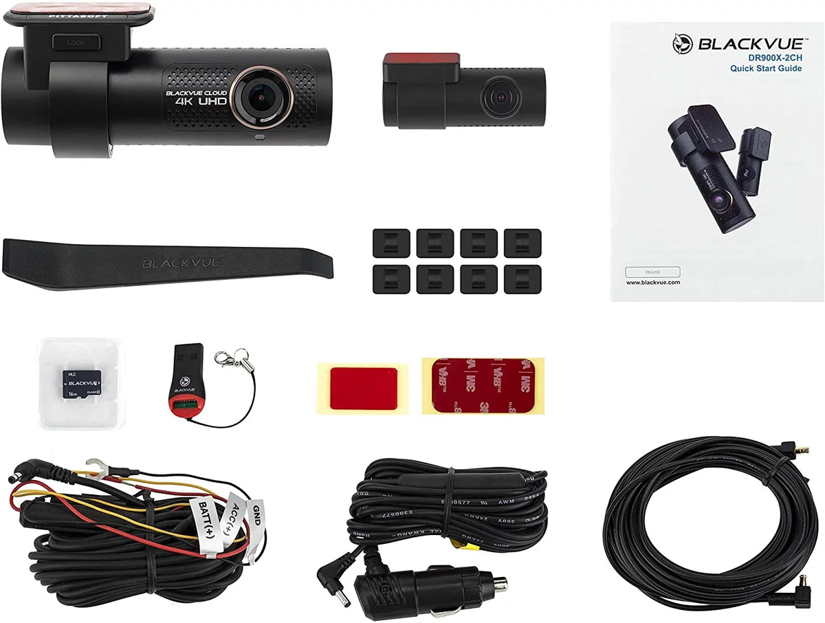 CM100 Optional Cloud BlackVue 4K Card LTE UHD Module Microsd Dashcam with DR900X-2CH 32GB