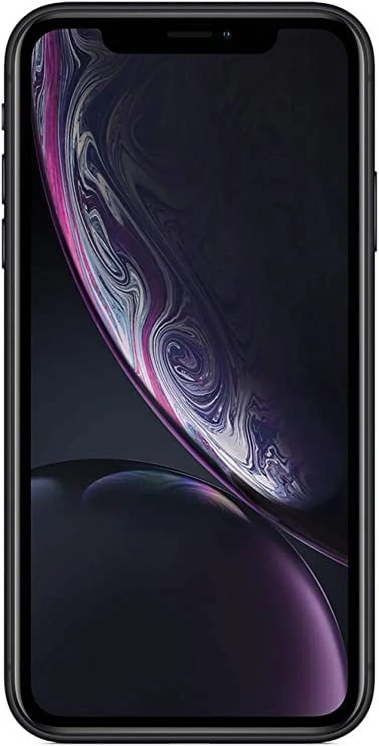64GB TRACFONE MH5G3LL/A Pre-Owned - Good) BLACK IPHONE APPLE XR (Refurbished: