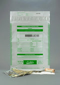 & Serialized 12" Closure Numbering, 16" Tape (100 Bags) Void Bags, x Depot Barcode, Cashier Seal Deposit White, Tamper Press Evident