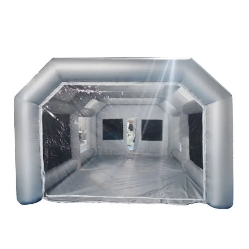 Paint Spray Car Filter Portable Tent Air Booth 28x15x10FT Inflatable Cabin