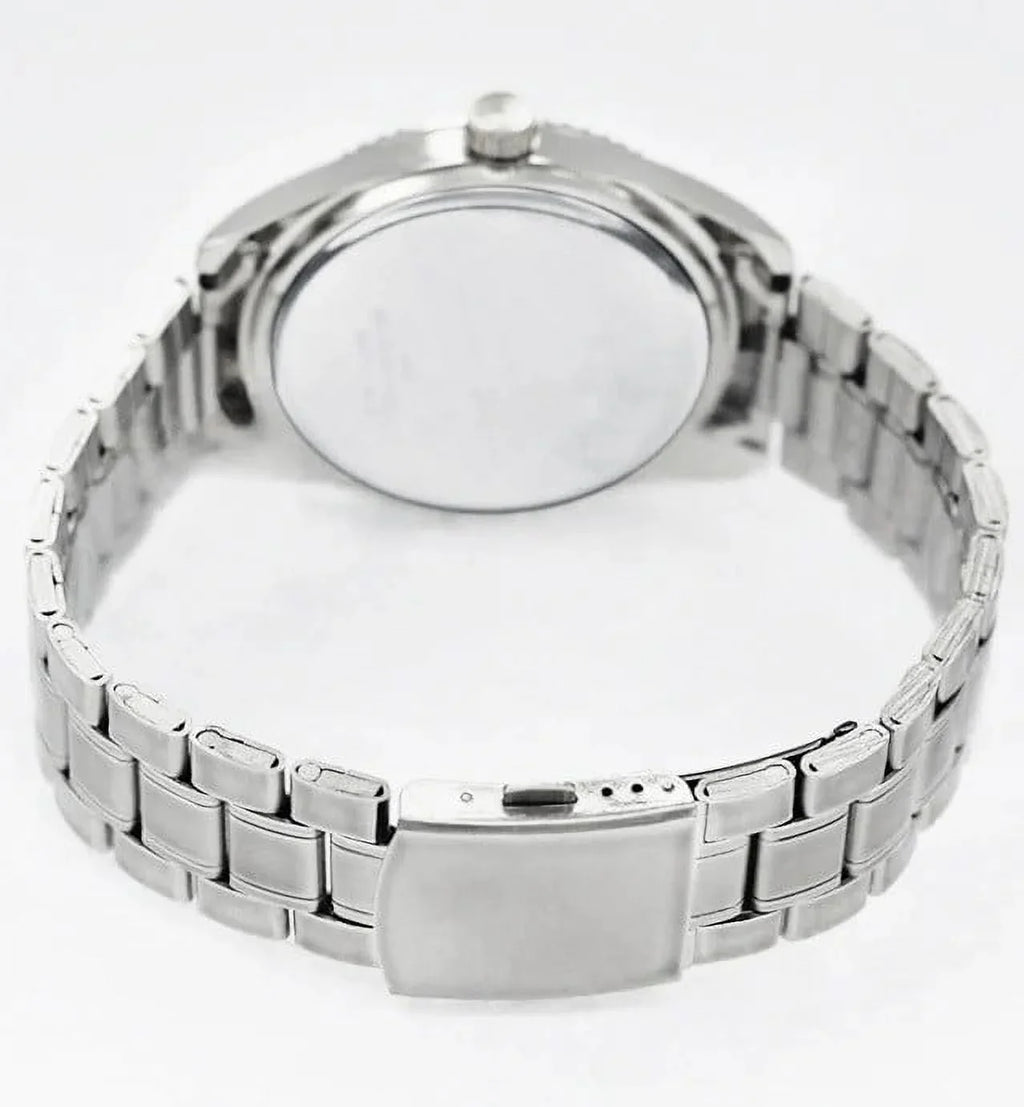 Men's Luxury (Two-Tone/Black) Watch Fashion 43mm Analog Wrist Quartz Carlo Sport Dress Montres