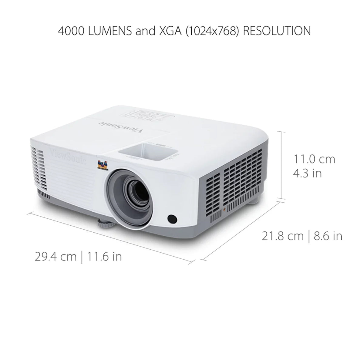 Home Projector and (Pre-Owned) Horizon ViewSonic Keystone XGA 4000 Lumens and Office for PG707X Vertical