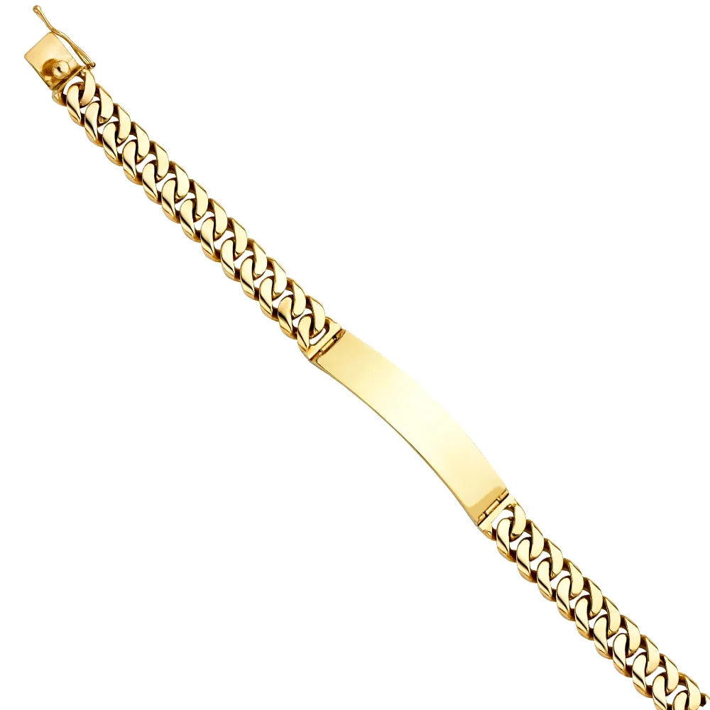 | Bracelets - Grams | Jewelry for 41.3 14KY Link for Weight Gold Cuban 8.5" Gold Yellow Men | Women 14k Elegant Gift Miami Men’s and Chain Bracelet ID