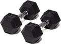 Dumbbells 100 Dumbbell 5LB Encased Strength Hex LB Single To Or Rubber Weights. For Workouts Hand Dumbbell Dumbbell Pairs. Sets