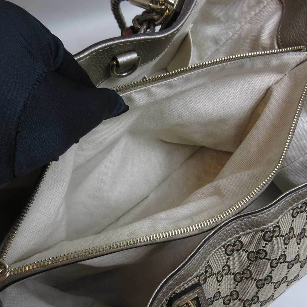 bag Pre-Owned (Good) Vera 269945 canvas Gucci shoulder GUCCI GG tote bamboo