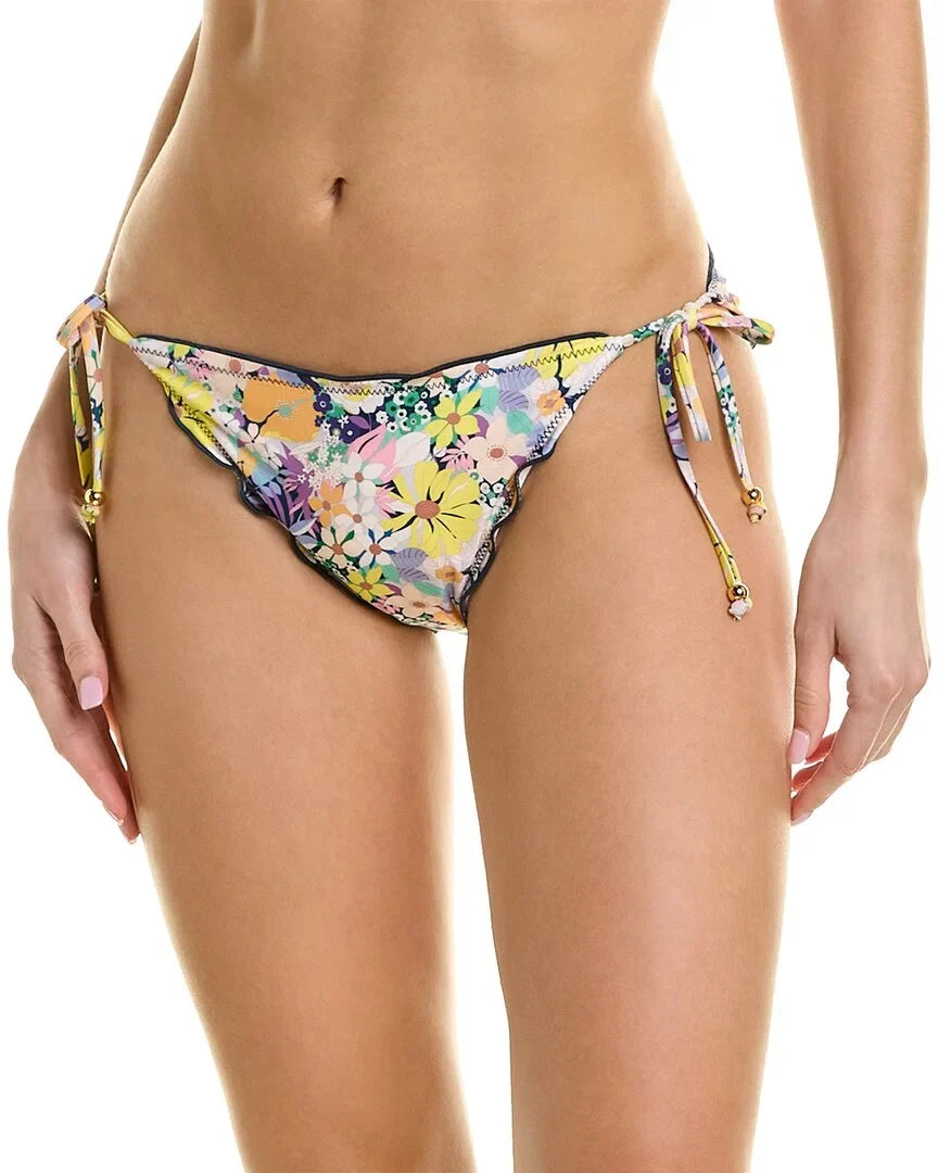 Yellow womens Shoshanna XS, Bottom, Lettuce String Bikini