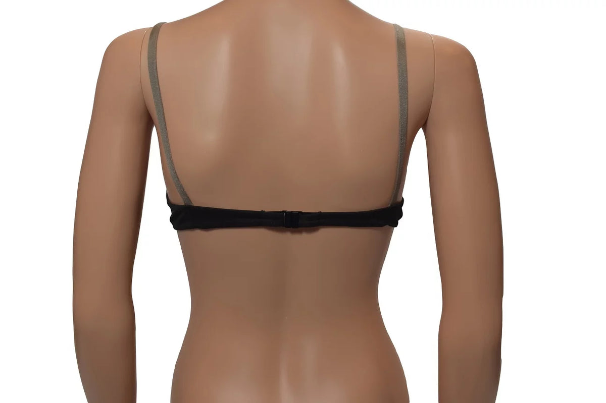 Black Perla Top La Underwire Padded Bikini M