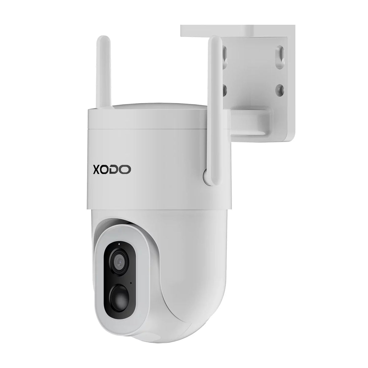 Home System, Audio, Pan-Tilt Camera Cam Night Security for Detection, 2K 360° XODO – Outdoor Color View Wireless Motion Solar Vision, Remote 3MP App Cloud/SD 2-Way Siren, with Floodlight E15