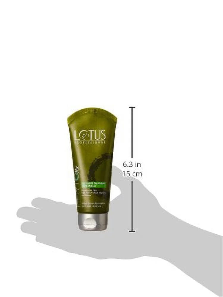 Lotus WASH CLEANSING Professional PHYTORx Oil 80g Paraben control free Pigmentation DEEP acne PORE FACE