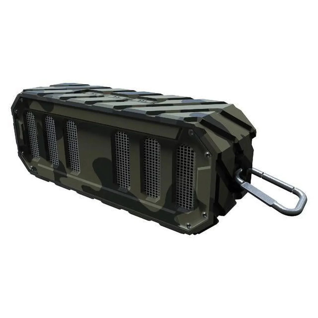 Rocker Waterproof Speaker, Tunes2Go Bluetooth Beach Camouflage Rugged