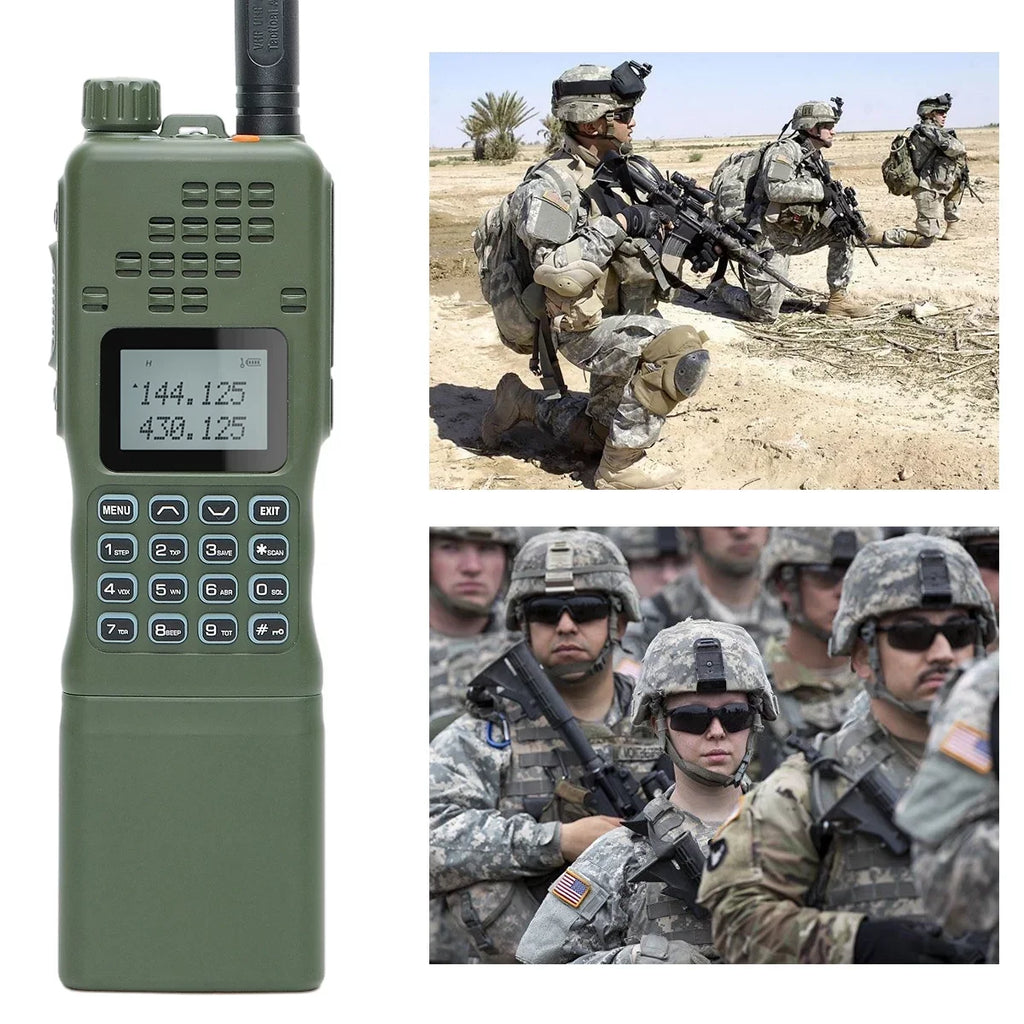 Charger with 10W Kit Shoulder Bag mic,18.8 and Antenna,USB Cable AR-152 Range Way Two Foldable Rechargeable Walkie Cable,AR-152 Programming Full inch Talkie Radio Long ABBREE&BaofengAR-152 Tactical