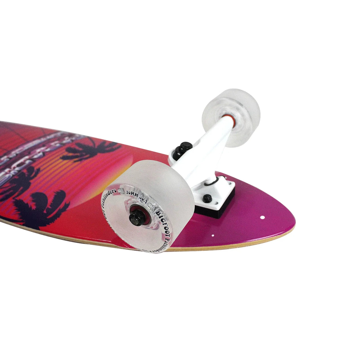 Complete Swallow Retro Shape Longboard Fish 39.5" x 9.5" Paradise Tail