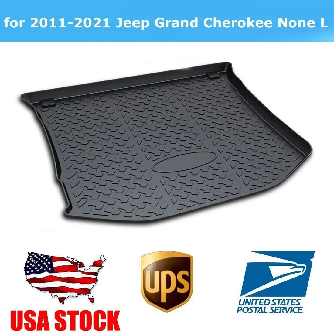 Liner Mats Rear to Cargo Jeep TPO 2011-2021 Trunk Cherokee for Clean Easy Grand