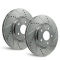 Zinc For Ford Rear Drill/Slot Brake 1998-2002 Ranger Rotors