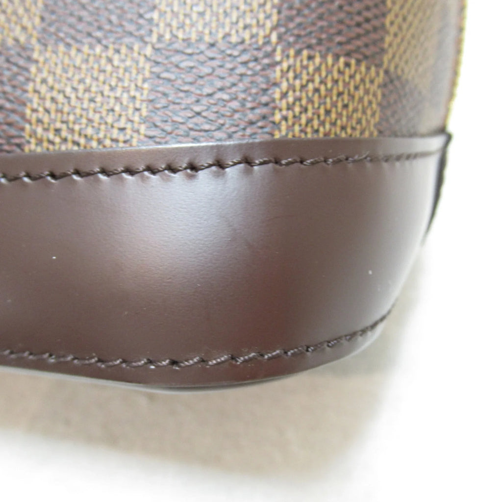 N51131 Pre-Owned LOUIS canvas VUITTON PVC Brown (Good) Ebene Damier coated Alma handbag