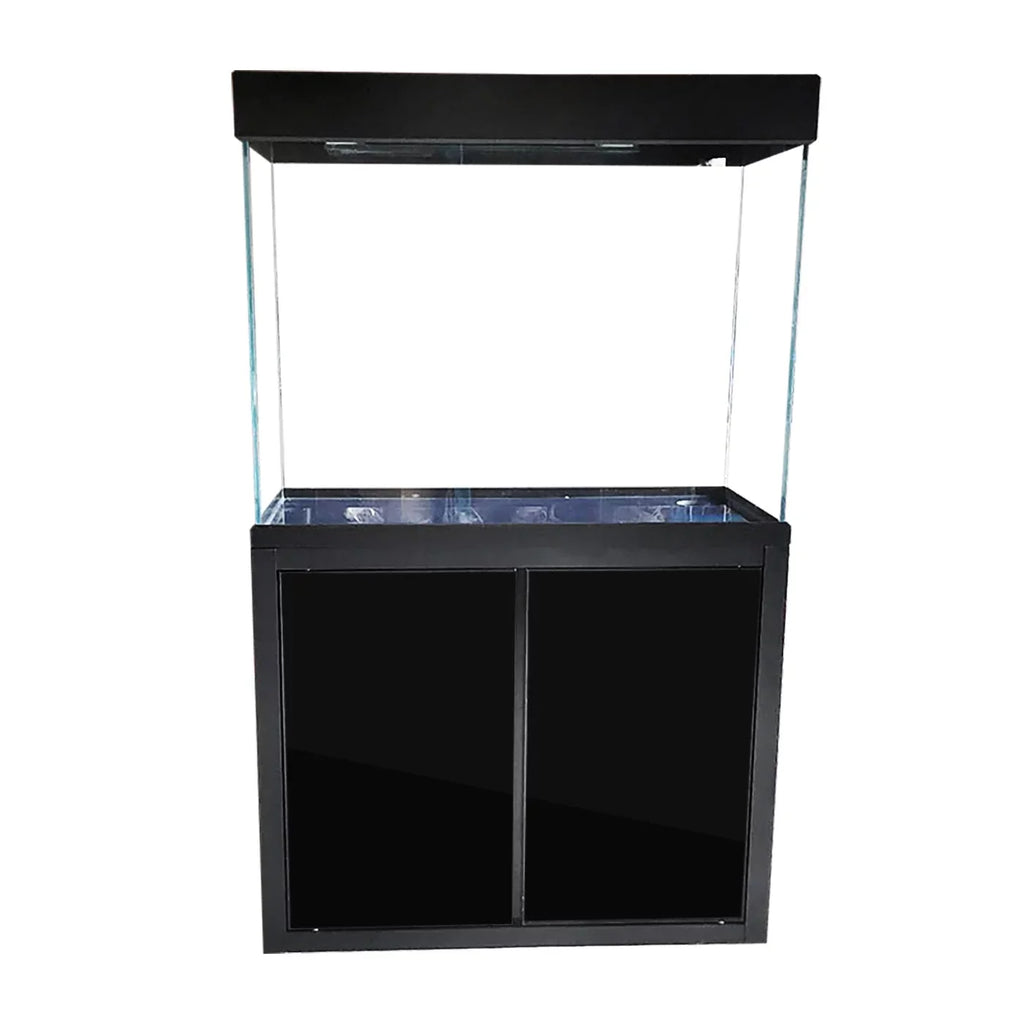 Tempered Glass Black Gallon Aquarium Aqua 100 All-in-one Dream
