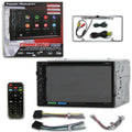 DCO Full Auto & Din with Back-up Night CPAA-70D Stereo Waterproof CD License Plate Acoustik 7" Vision 2 Bluetooth Android W/ Camera Power Carplay DVD Apple