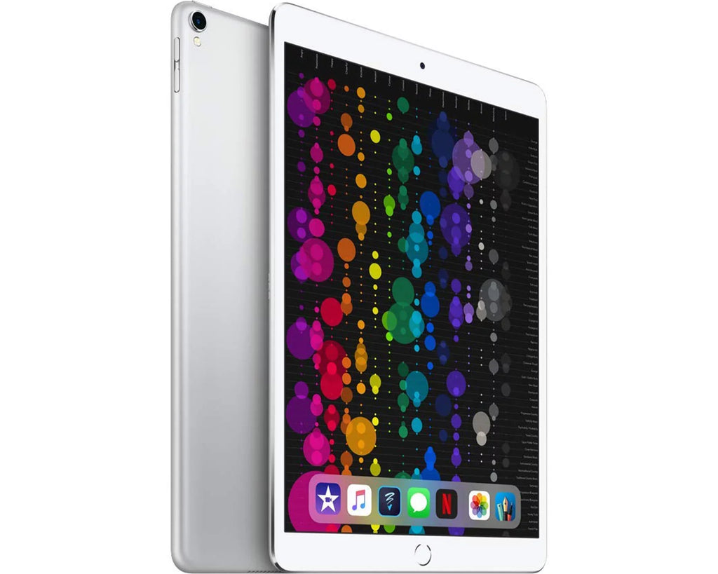 Pro Wi-Fi + 256GB Apple 4G Unlocked, - Restored Silver (Refurbished) 10.5 LTE iPad
