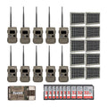 IR Super (10-Pack) with Power Bank Camera Solar Cuddeback Wireless Cuddelink