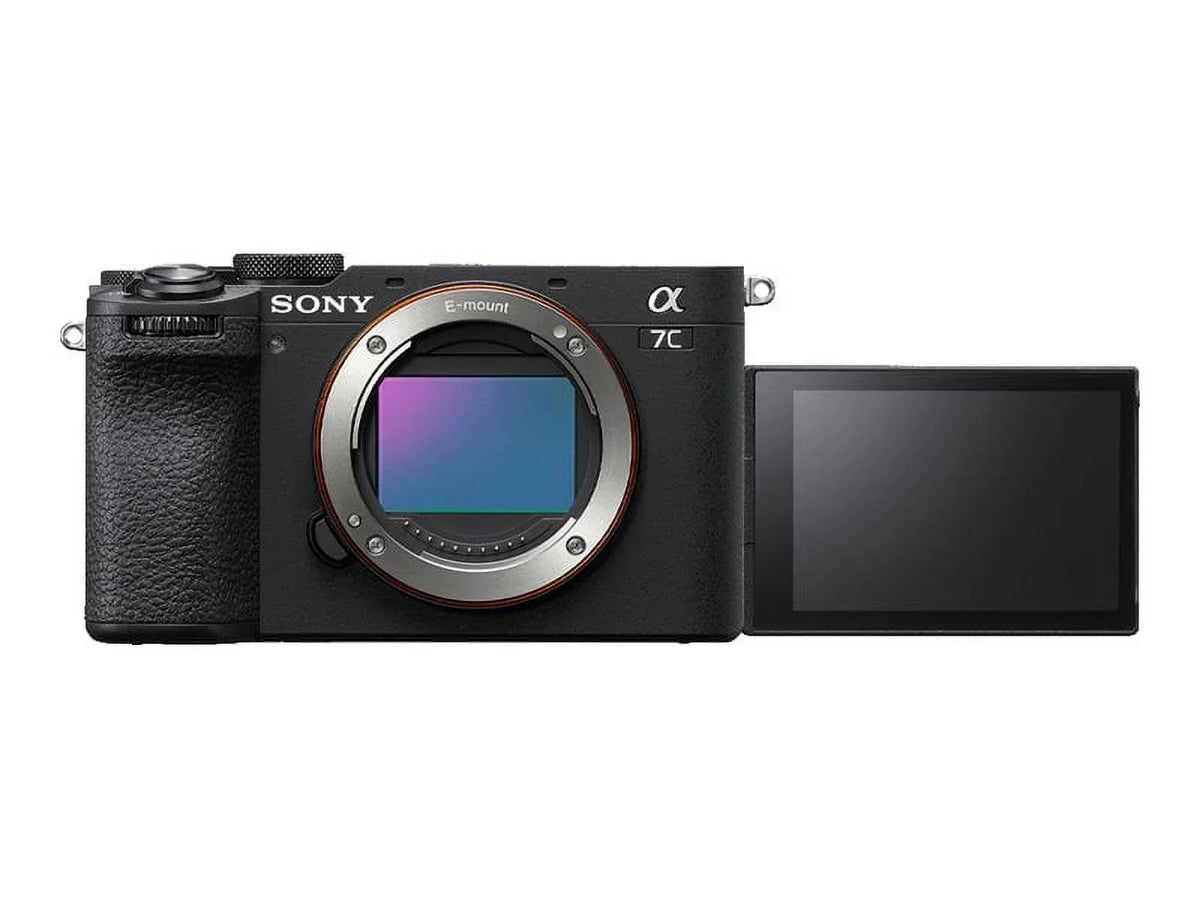 Wi-Fi, mirrorless camera ILCE-7CM2 - 4K - - Frame / II fps Bluetooth Sony a7C MP - 60 body - Digital Full black - only 33.0 - -