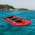 Inflatable Red Fishing Campingsurvivals PVC Boat 10ft Assault