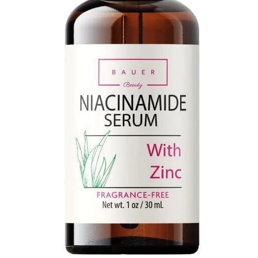 Bauer 5% Beauty Serum Niacinamide ml Zinc 30 With
