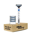 with 1 Handle Blade, Gillette Razor Cartridges Refill Mach3 4 Men's