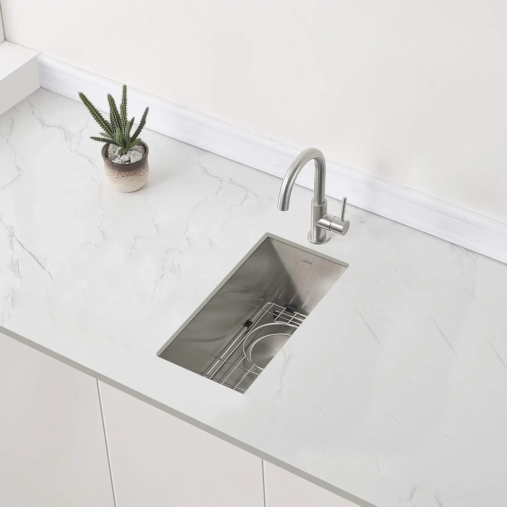 RV Stainless Undermount Sink,16-Gauge By Inch) (10 Bar 18 Sink Small Kitchen Or