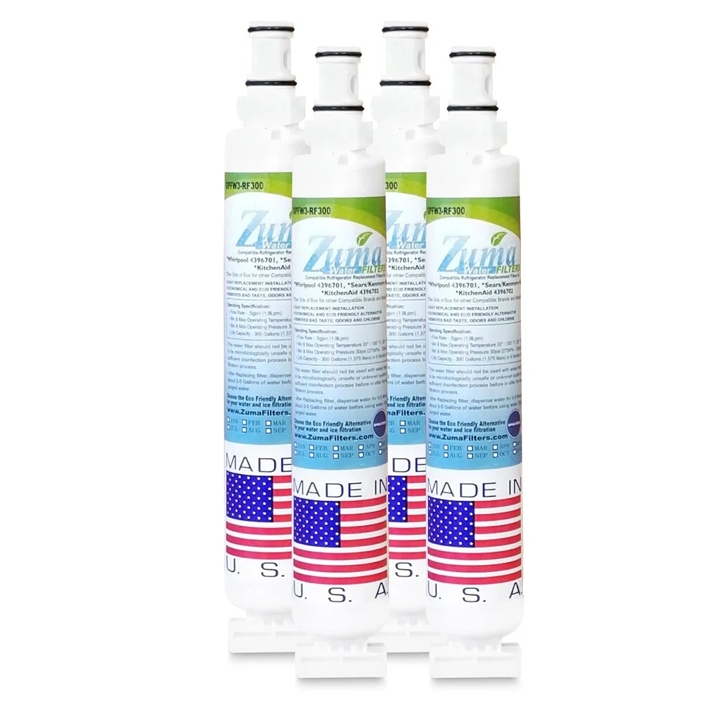 Water ZUMA OPFW3-RF300 Pack Whirlpool® with and , # Filter Brand GR9FHTXTB00 Model Made , - Compatible in Ice 4 - , U.S.A.