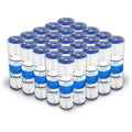 25 Pleated 2.5X10" 10 Polypropylene Cartridge Micron Water Filter Pack