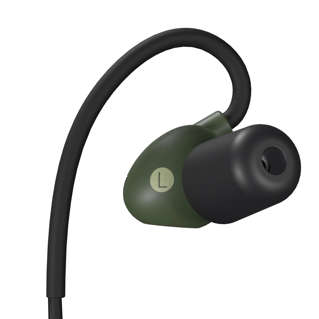ISOtunes Advance Tactical BT Hearing Sport Shooting Bluetooth Earbuds: Protection (Green)