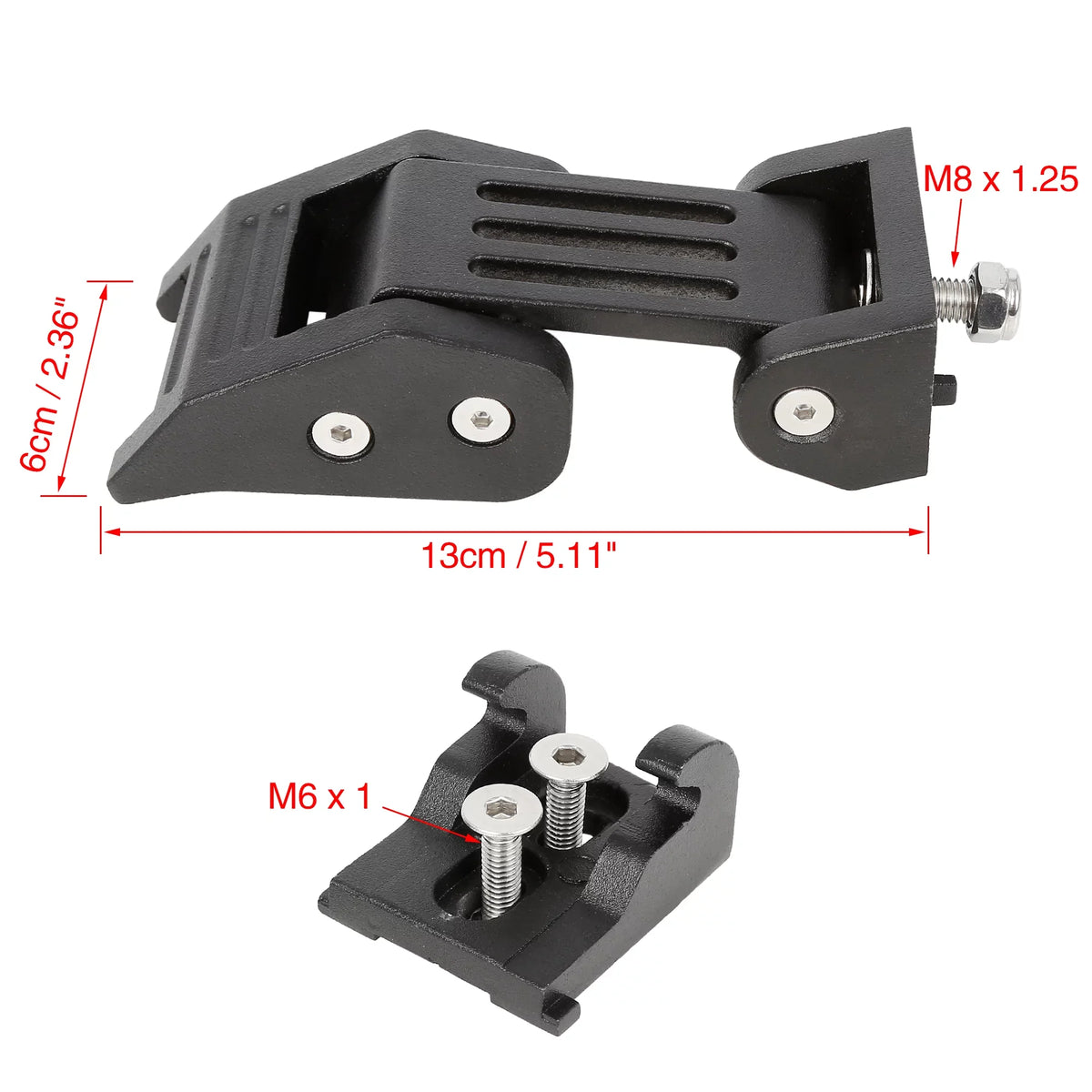 2pcs Wrangler Hood Latches Catch Unique for JK Auto JKU Jeep Lock Bargains 2007-2017