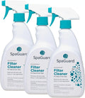 3) (Pack Hot 1 of Cleaner, Tubs, Spas & For qt, SpaGuard Filter