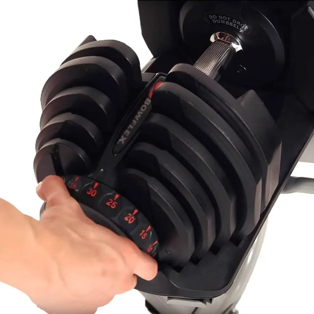 Bowflex Weight Pack) (Single) w/ SelectTech Adjustable Dumbbell Workout 1090 (3