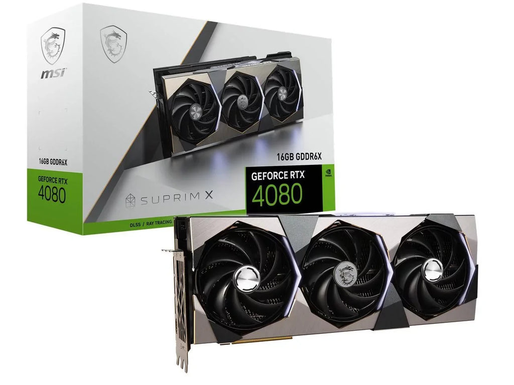 Express X PCI RTX X GDDR6X GeForce 16GB 16GB MSI 4080 Card Suprim 4080 Video SUPRIM 4.0 RTX