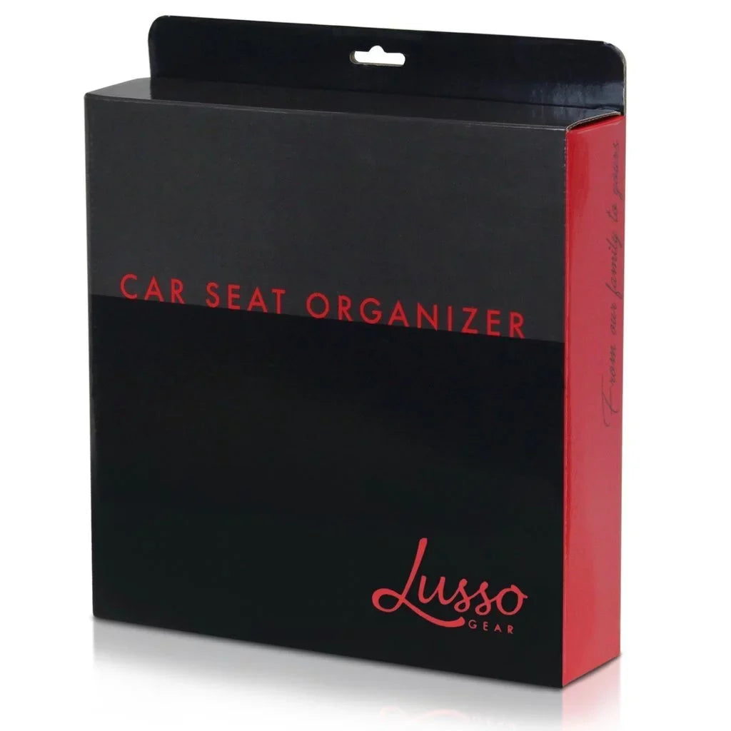 for Seat Books, Car Magazines, Great with More Lusso Maps, for Stitching Toys, Organizer and Games Featuring Kids 8 Compartments Tissues, Storage Documents, Black Adults, Front/Backseat Gear