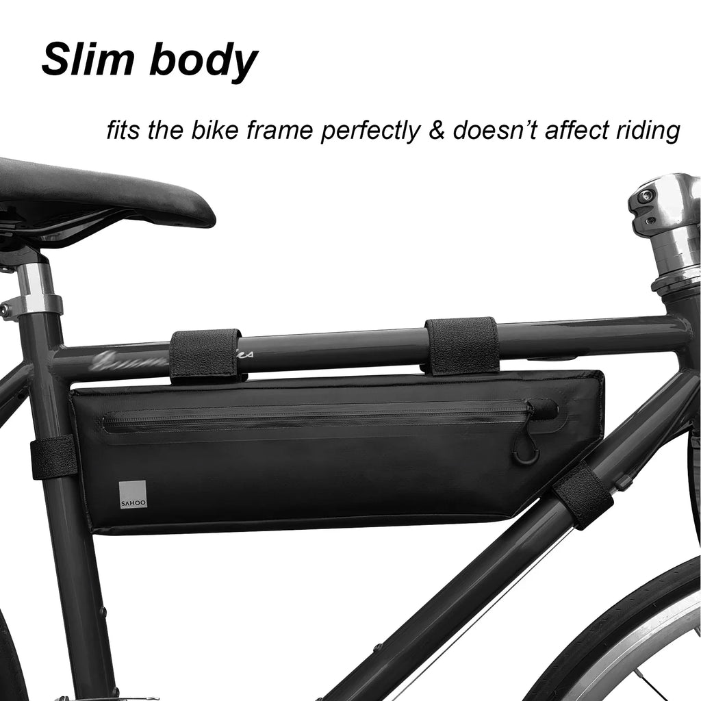 Pouch Bike Pack,Tube Bike MTB M Under Frame Frame Bike Bike Frame Road Road SAHOO Tube Waterproof