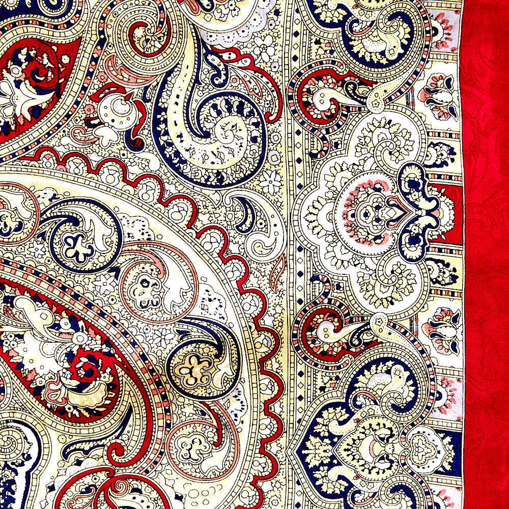 Wild Rag Scarlet Paisley Brown
