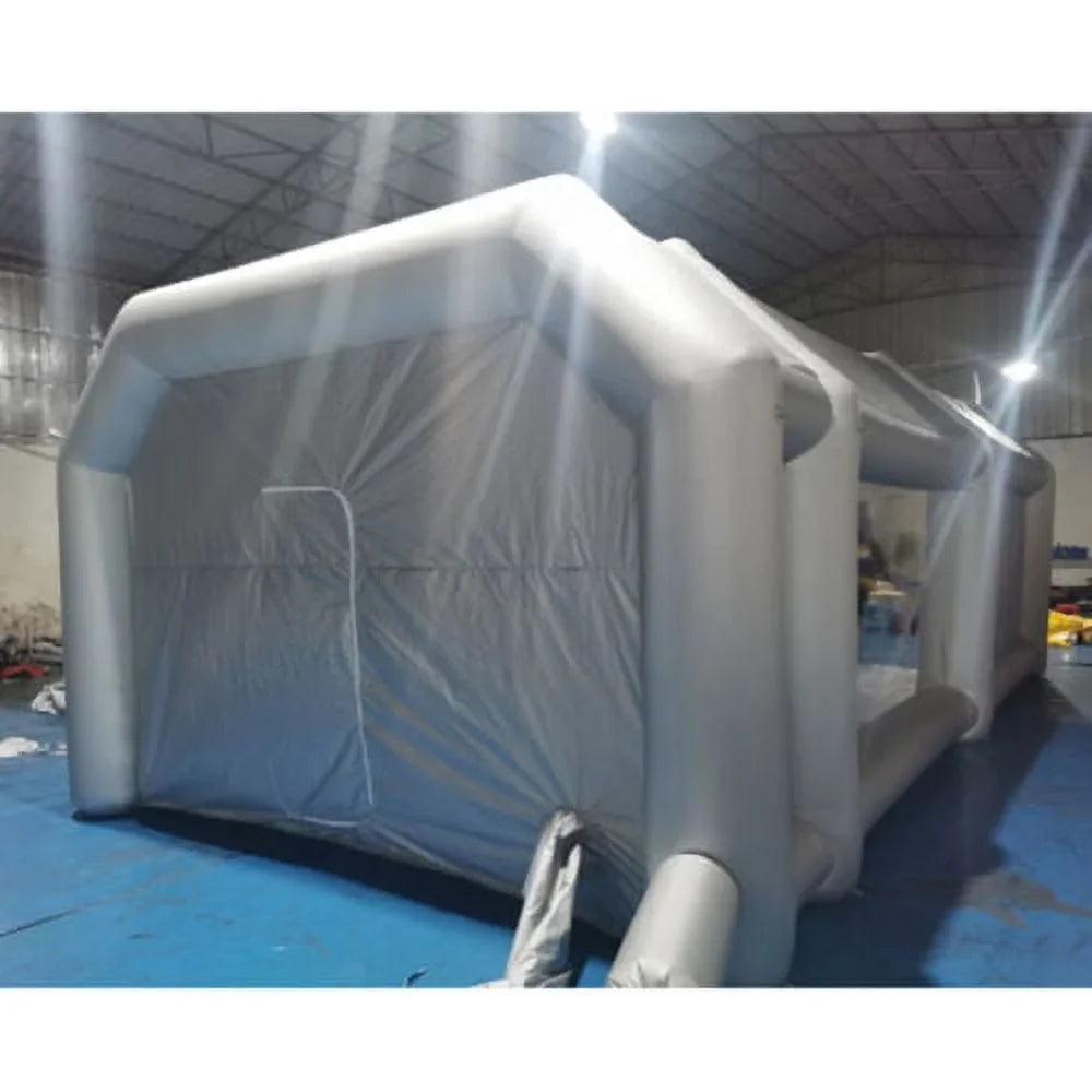 Paint Spray Car Filter Portable Tent Air Booth 28x15x10FT Inflatable Cabin