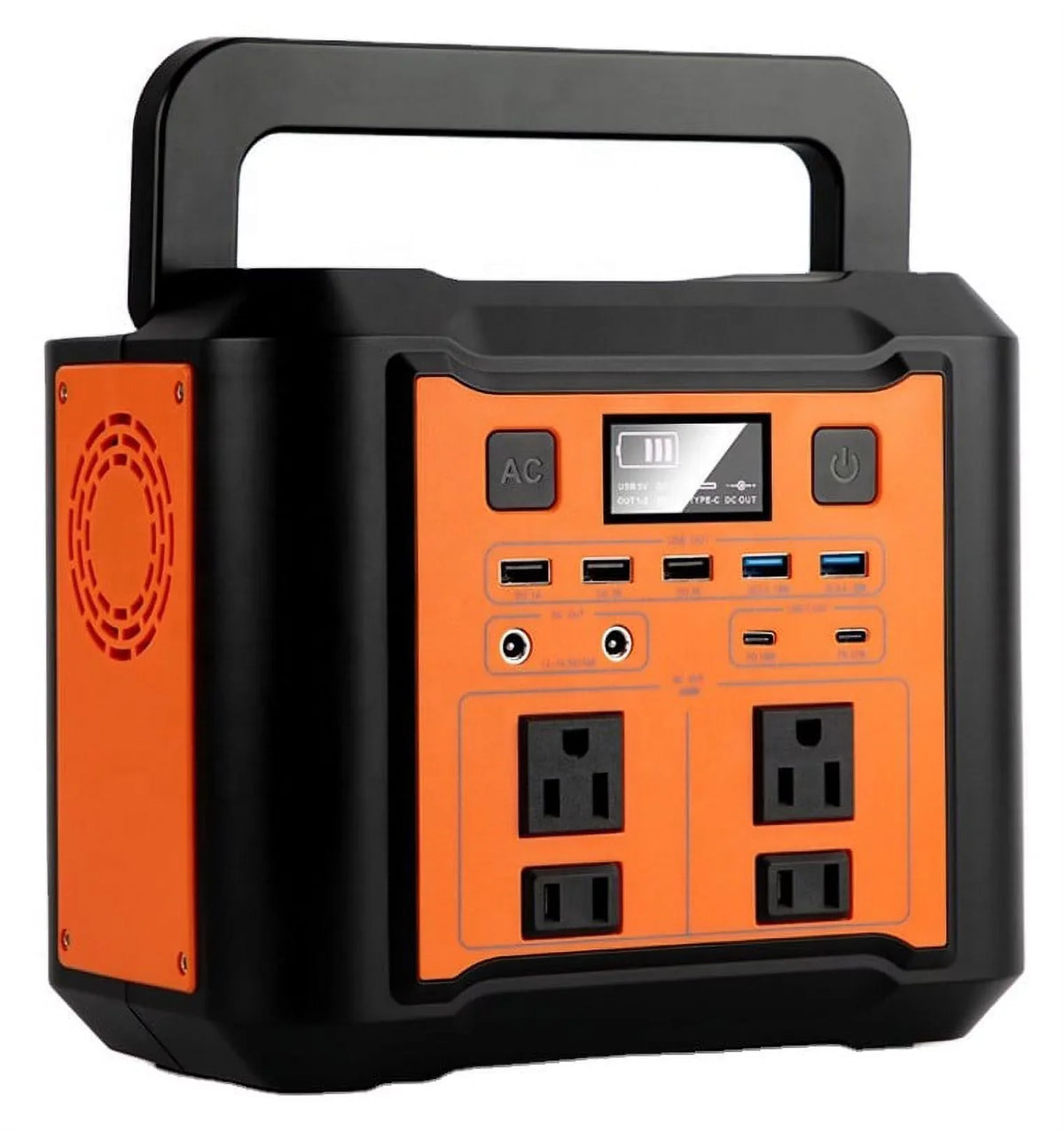 296WH Lithium Portable Battery Station Generator Solar 300W Power 80AH