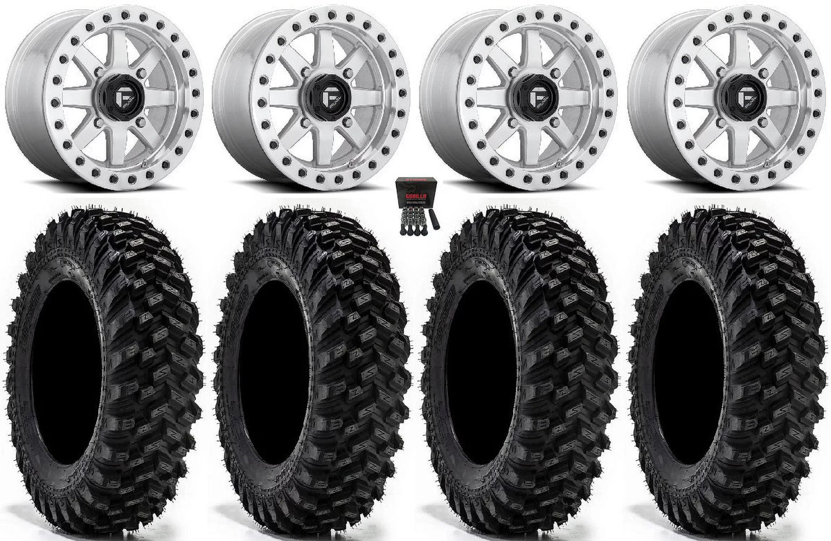 Tires Fuel XT 14" Maverick Pro Wheels Bdlk Warrior Kawasaki 32" Mh Mule FXT