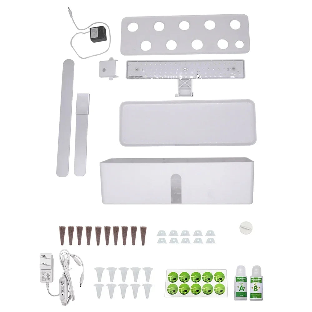 Smart – for Home, Indoor and Kit Timing LED Perfect Garden Height and Office, Adjustable Kitchen with Pinnaco Hydroponic