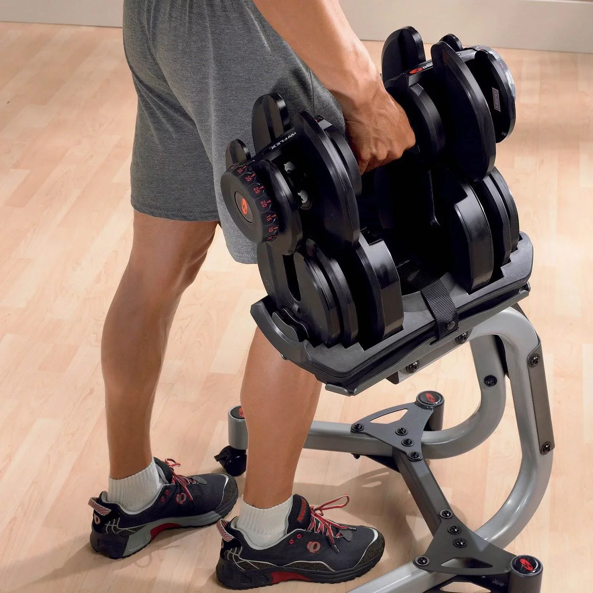 Bowflex Weight Pack) (Single) w/ SelectTech Adjustable Dumbbell Workout 1090 (3