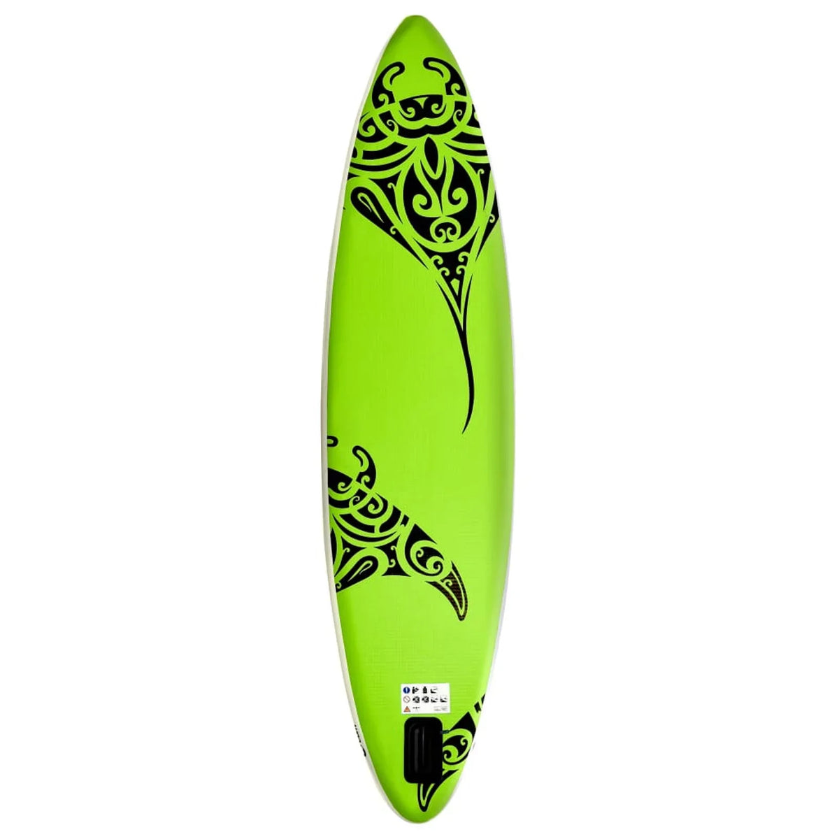 Inflatable 120.1"x29.9"x5.9" Suzicca Green Paddleboard Set