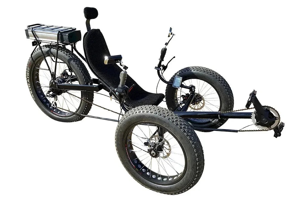 Tire Fat Ultimate Adult Tricycle Electric Riding Recumbent Experience