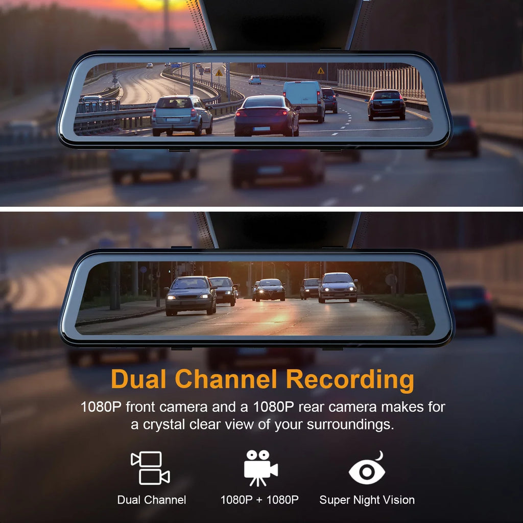 Cam Mirror Smart M2 BSD Rexing with Dash ADAS