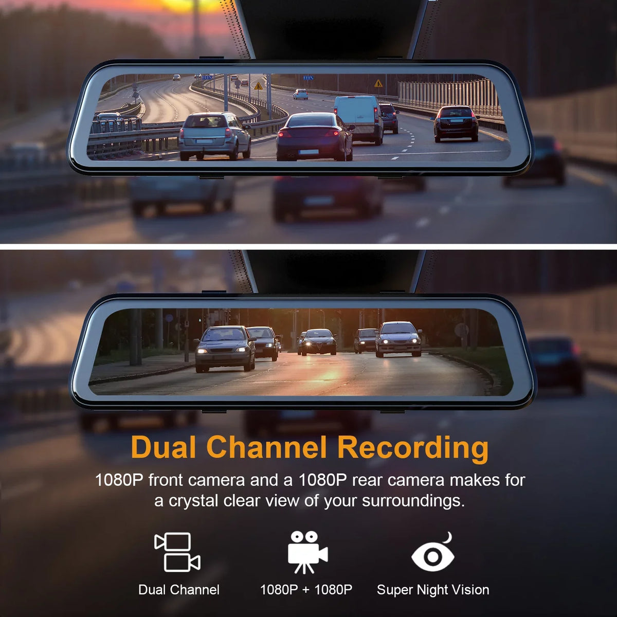 Cam Mirror Smart M2 BSD Rexing with Dash ADAS