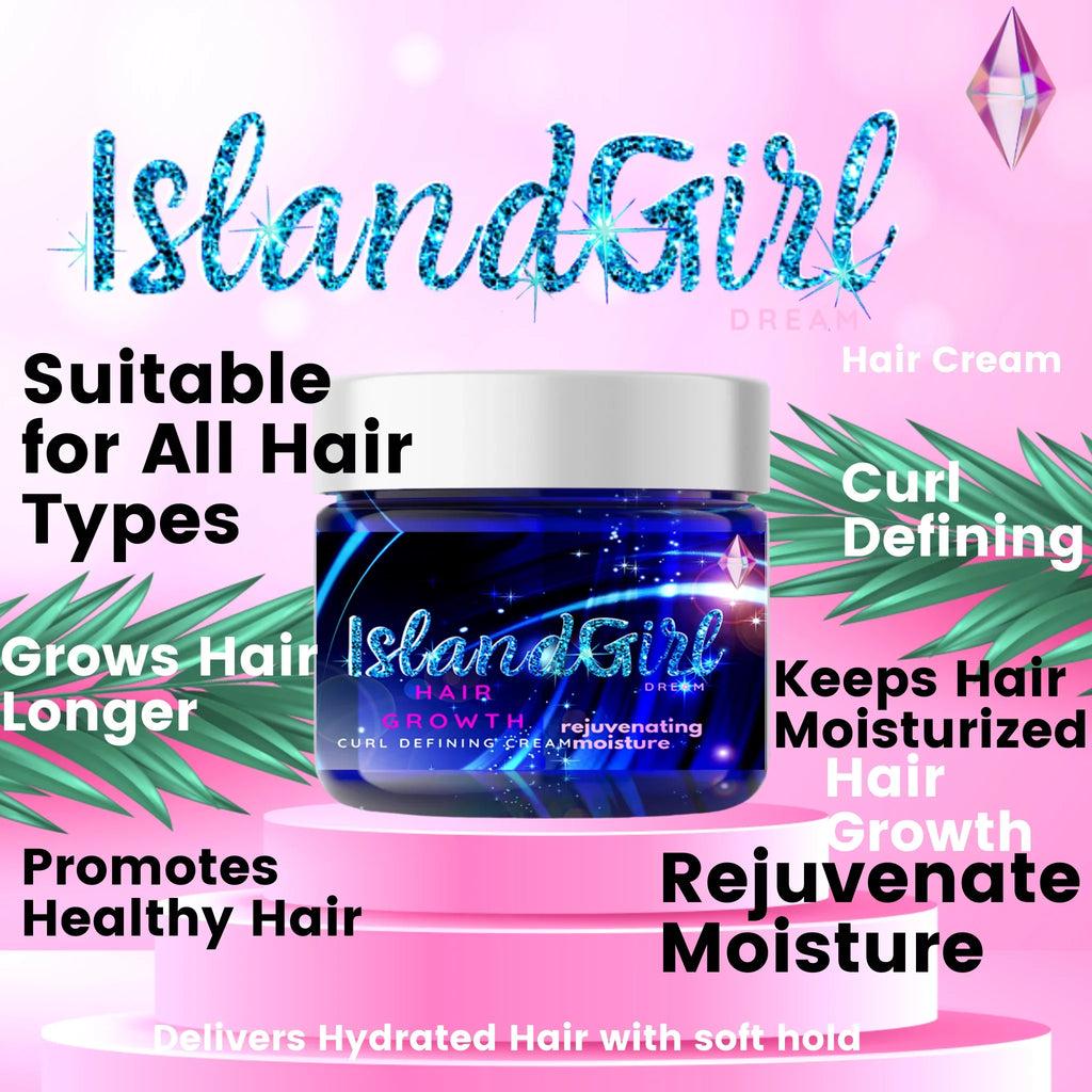 '- Defining Dream Curl Rejuvenate Growth IslandGirl Cream my Hair Moisture
