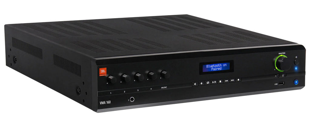 3.5" Speakers JBL Cube Black Restaurant/Bar/Cafe for Amplifier+(4) Commercial