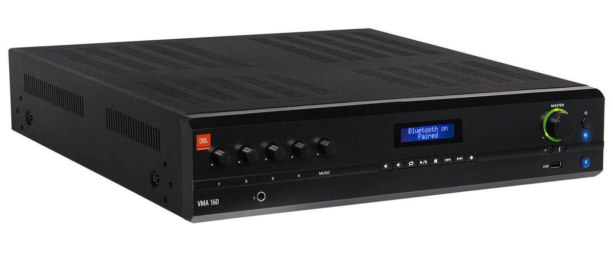 3.5" Speakers JBL Cube Black Restaurant/Bar/Cafe for Amplifier+(4) Commercial